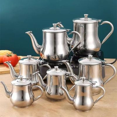 Oil Strainer Pot 32oz (Silver)