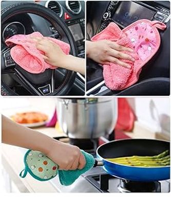 Hanging Kitchen Microfiber Hand Towel