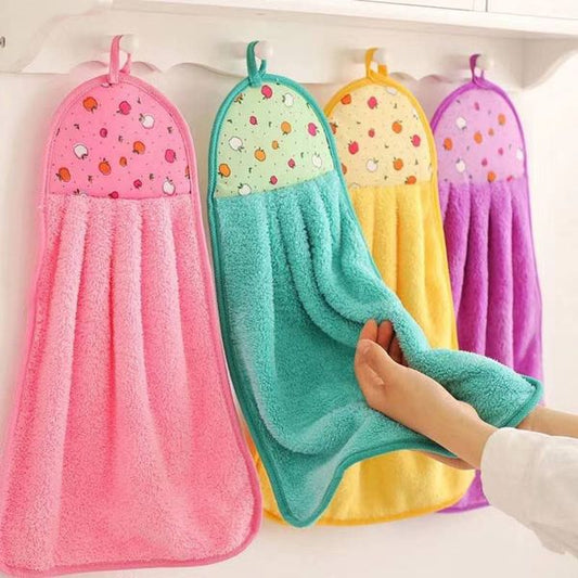 Hanging Kitchen Microfiber Hand Towel