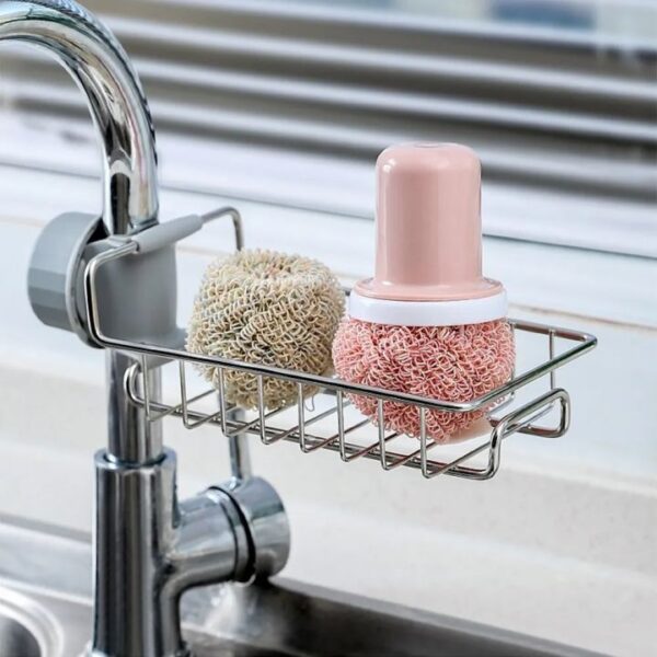 Faucet Rack Kitchen Sing Organizer Holder - Image 3