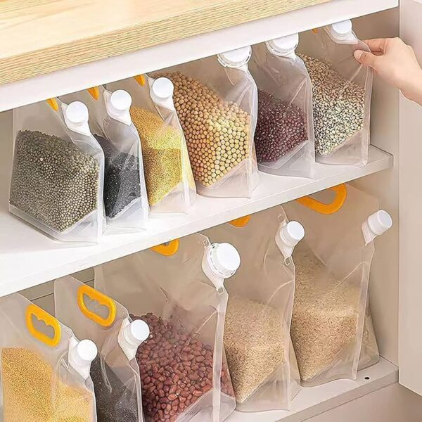 3 PCS - Transparent Food Storage Bag (Package - 3 PCS)