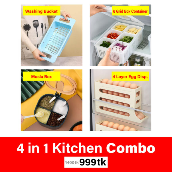 4 in One Combo for Kitchen